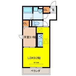 D-room桜木町の物件間取画像